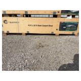 KJ Model K4020 Unused 40ft x 20ft Steel Carport Shed