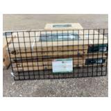 KJ Model K0037 Black Powder Coated Wire Mesh Panel 3.3 FT x 6.6 FT