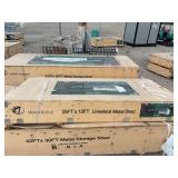 KJ Model K2512 25FT x 12FT Livestock Metal Shed