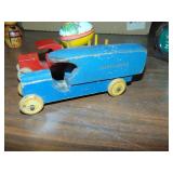 (2) Vintage Wooden Trucks