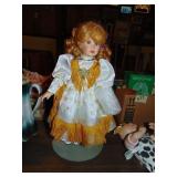 Lot of Collectible China Type Dolls