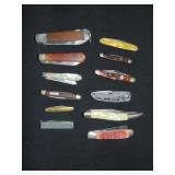 (12) Misc. Pocket Knives