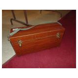 Vintage Surveyors Scope In Wooden Box