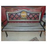 Coca Cola Patio Bench
