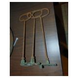(3) Branding Irons