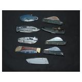 (8) Camping Type Pocket Knives
