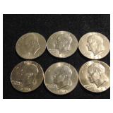 (6) Eisenhower Dollars