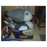 Box of Canadian Goose Decoys