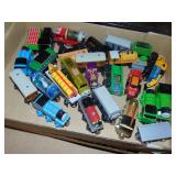 Flat full of Wooden Magnetic Trains