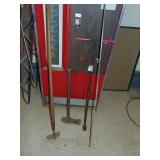 Lot of Long Handle Tools