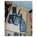 Pair Uniden Field Radios & (2) Range Finders