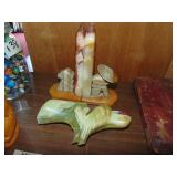 Lot of Vintage/Retro Marble Decor