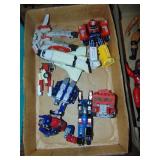 Flat full of Vintage/Retro Transformers