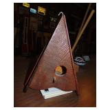 Vintage/Retro Homemade Bird House