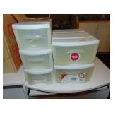 Lot of Plastic Organizers