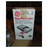 Retro GE Tape Recorder in Box
