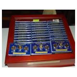 U.S. Presidential Coins in Display Box.
