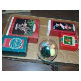 Flat full of Hallmark Ornaments