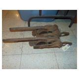 (2) Heavy Duty Chain Hoists