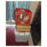 Igloo Kool Mate & Boxes of Trap Wax, plus