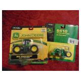 (2) Ertl 1:64 Scale Toy Tractors In Pkg.