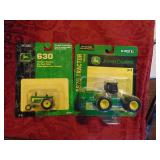 (2) Ertl 1:64 Scale Toy Tractors In Pkg.
