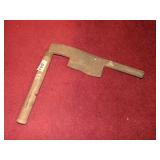 Copper Chamfering Knife Used To Carve Barrels