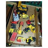 Flat Full Of Mini Construction Vehicles