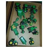 Flat Full Of Mini John Deere Tractors
