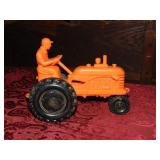 Vintage/Retro Barr Rubber Products Toy Tractor