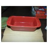 Small Longaberger Pottery Loaf Dish in Box