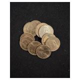 (10) Presidential Dollars Misc. Dates