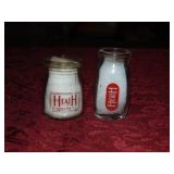 (2) Heath Mini Glass Creamers