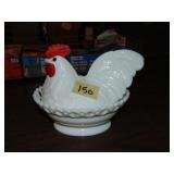 Large Westmoreland Hen On Nest