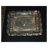 WW2 German Silver Plated Dresser Tray
