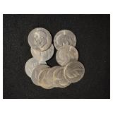 (10) Bicentennial Ike Dollars