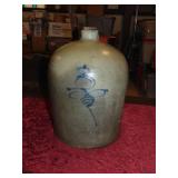 Large Bee Sting Crock Jug W/Turkey Droppings