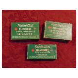 Vintage Remington Kleanbore Ammo Boxes