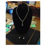 Sundance Necklace & Earrings Marked 925