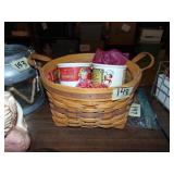 Longabereger Basket & (2) Campbell