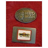 (2) Vintage Belt Buckles