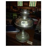 Silver Plate Type Rayo Oil Lamp