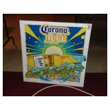 Metal Corona Light Sign