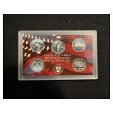 1999 S - US Mint Silver State Quarter Proof Set
