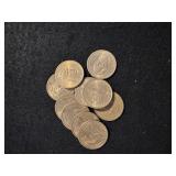 (10) Presidential Dollars Misc. Dates