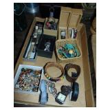 Flat of Quality Costume Watches, Beads, Plus