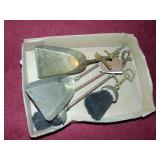 Set Of Brass Stove or Hearth Tools