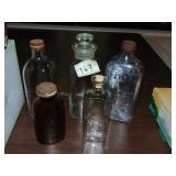 Collection of Apothecary Bottles