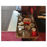 Flat Full Of Red & Aluminum Kitchen