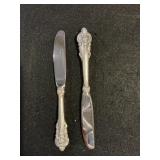 (2) Grand Boraque Pattern Sterling
